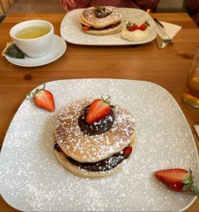 Wild wee pancakes