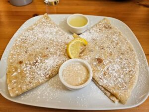 Wild wee pancakes